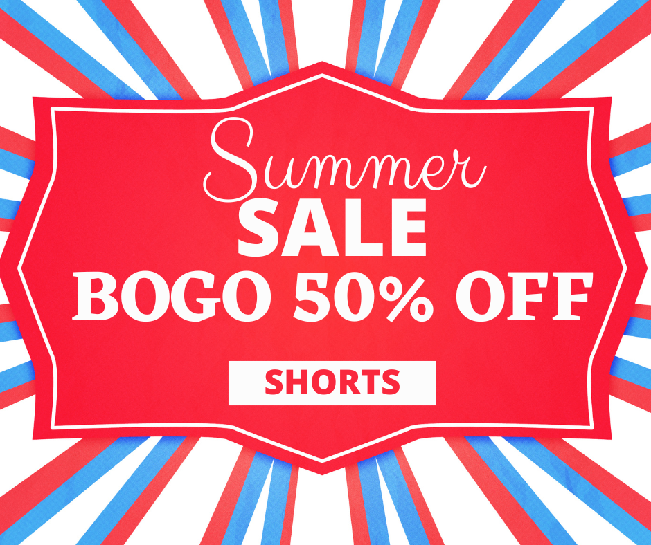 Summer Sale: BOGO 50% OFF Shorts!