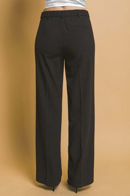 Solid Formal Long Pants
