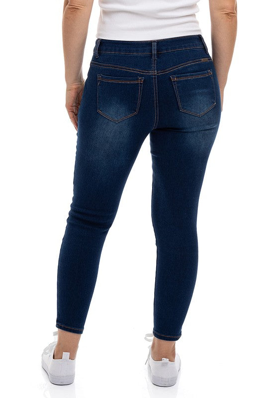 SKINNY ANKLE JEANS