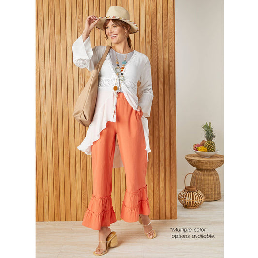FINAL SALE: Audrey Ruffle Pant