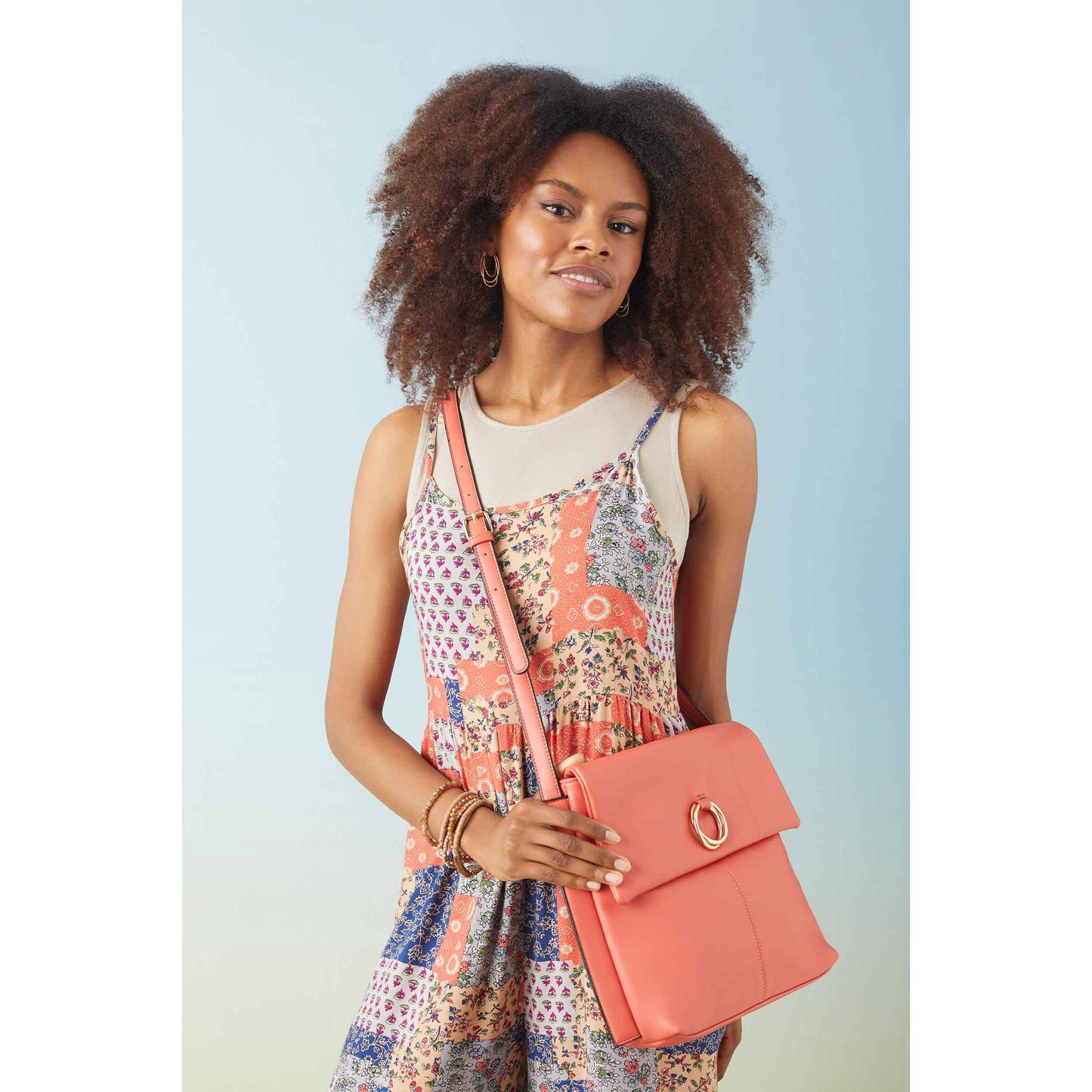 Floral Romper with Side Pockets