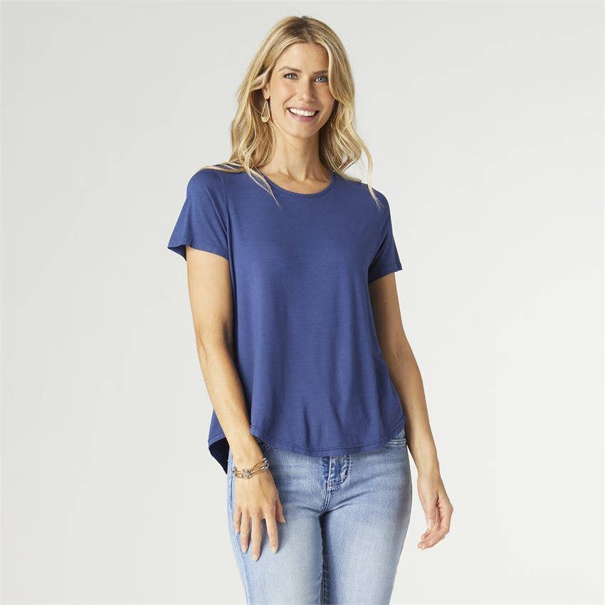 Erin Pleat Back Tee