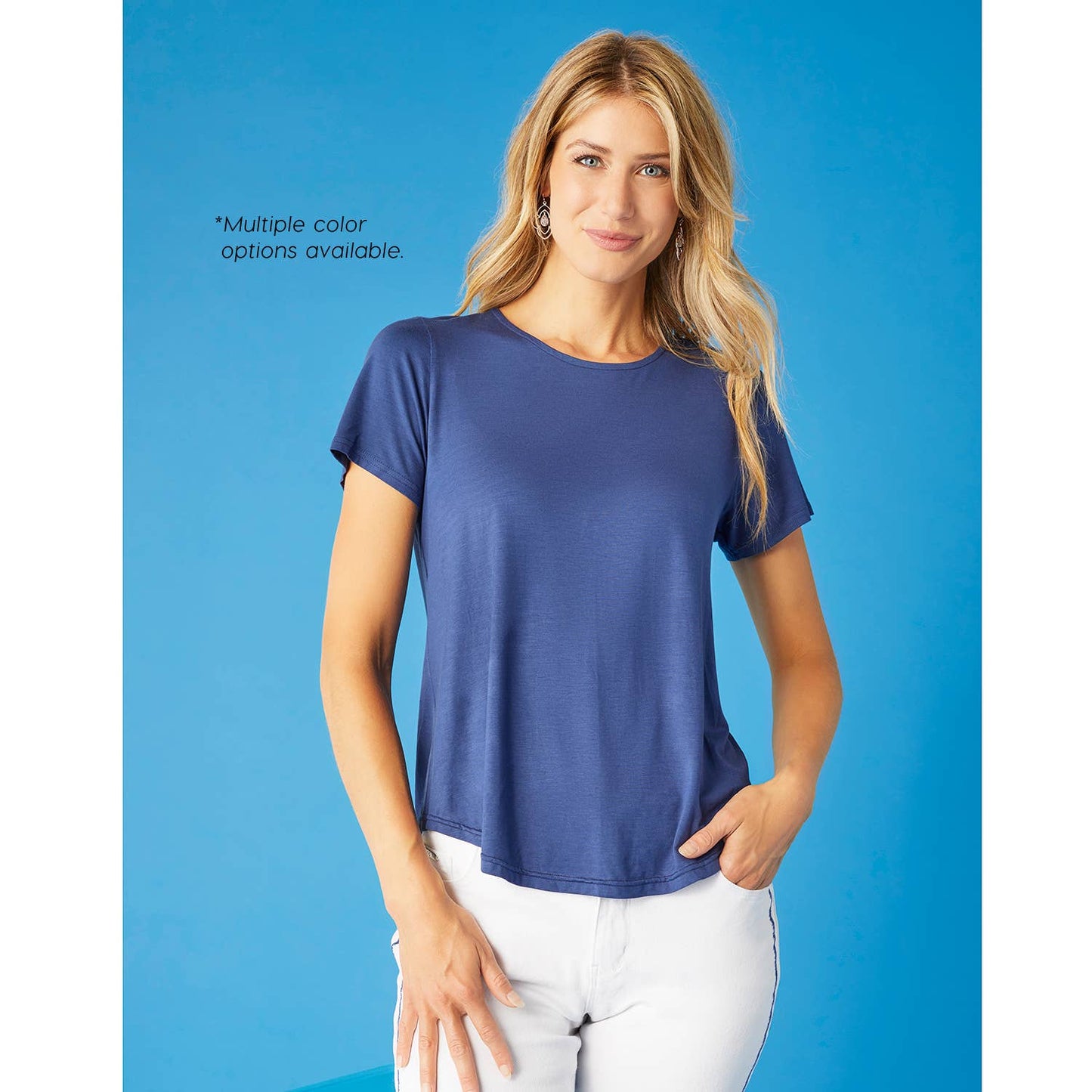 Erin Pleat Back Tee
