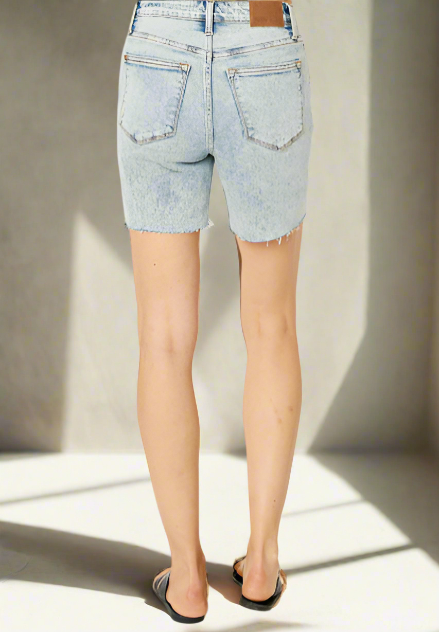 FINAL SALE: BOYFRIEND DISTRESSED SHORTS