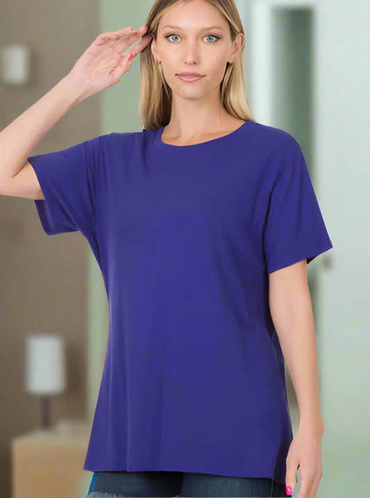 FINAL SALE: BASIC ROUND NECK TEE