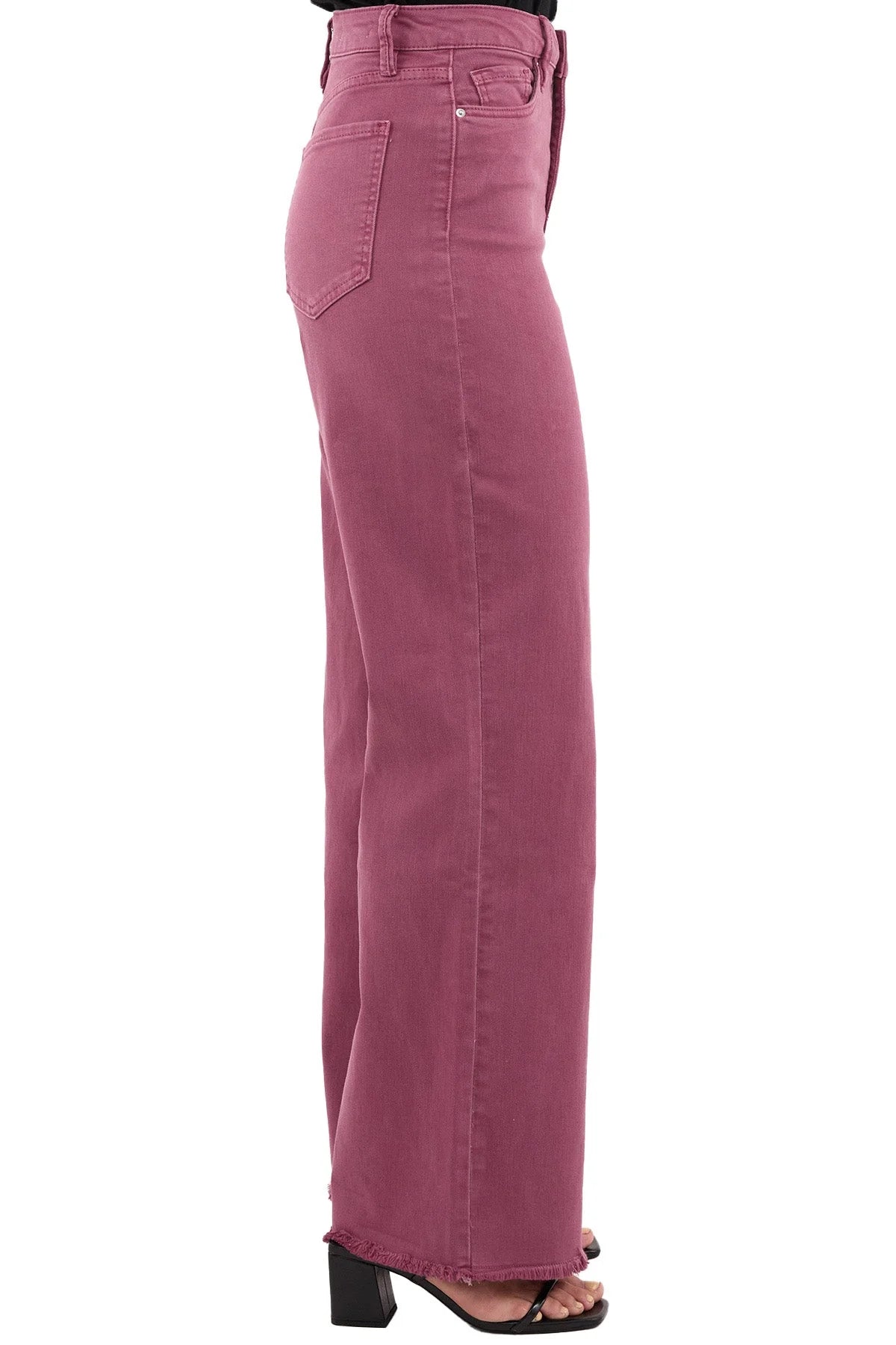 Pink pants on a white background