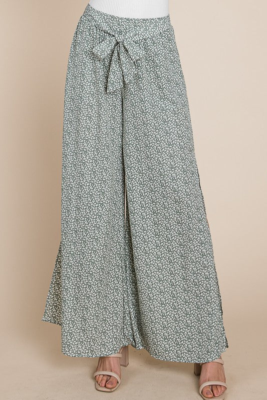 FLORAL PANTS