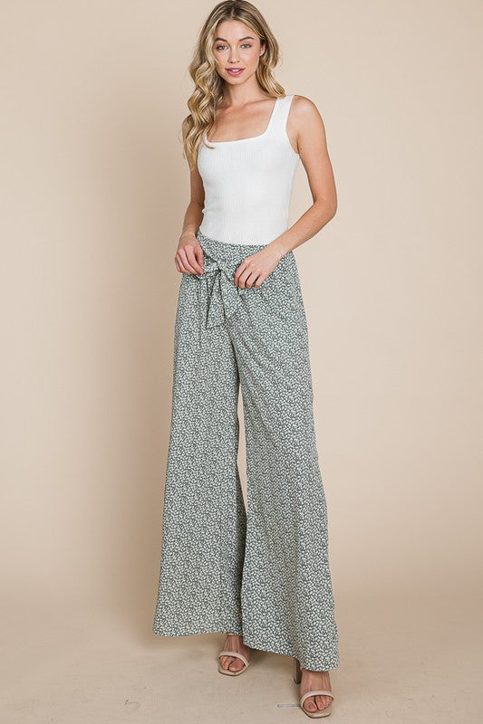 FLORAL PANTS
