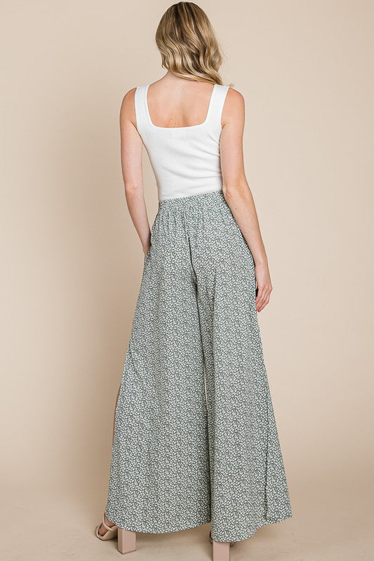 FLORAL PANTS