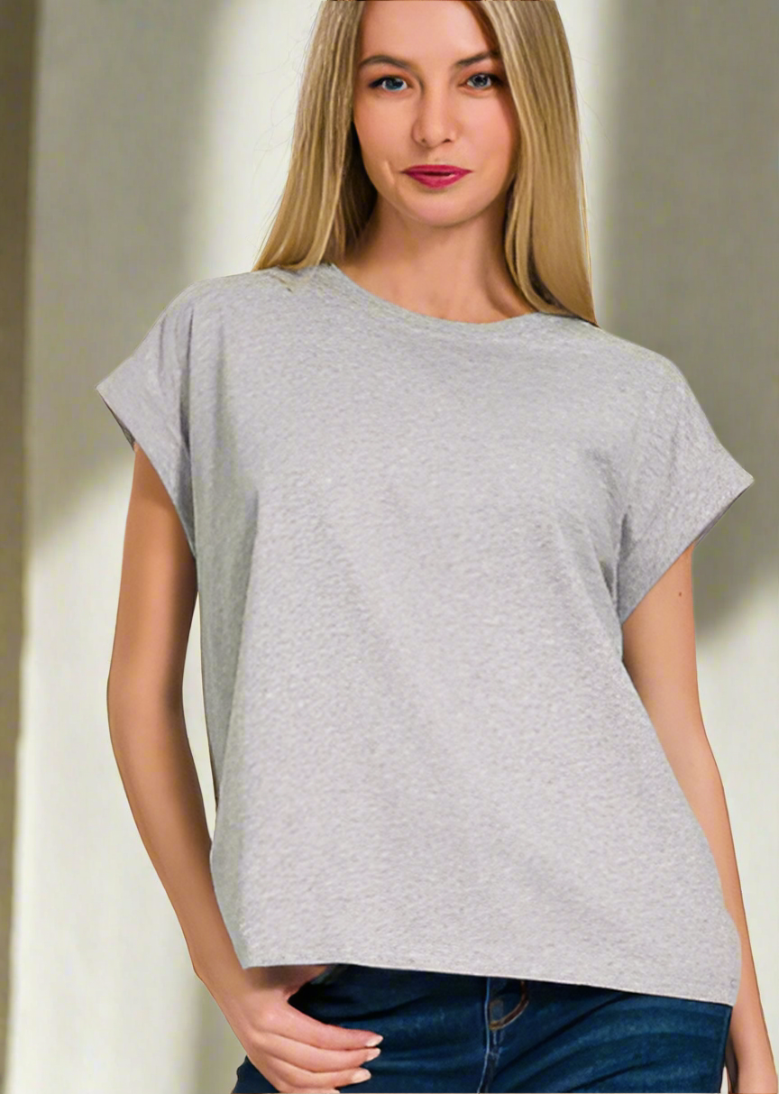 CAP SLEEVE TEE