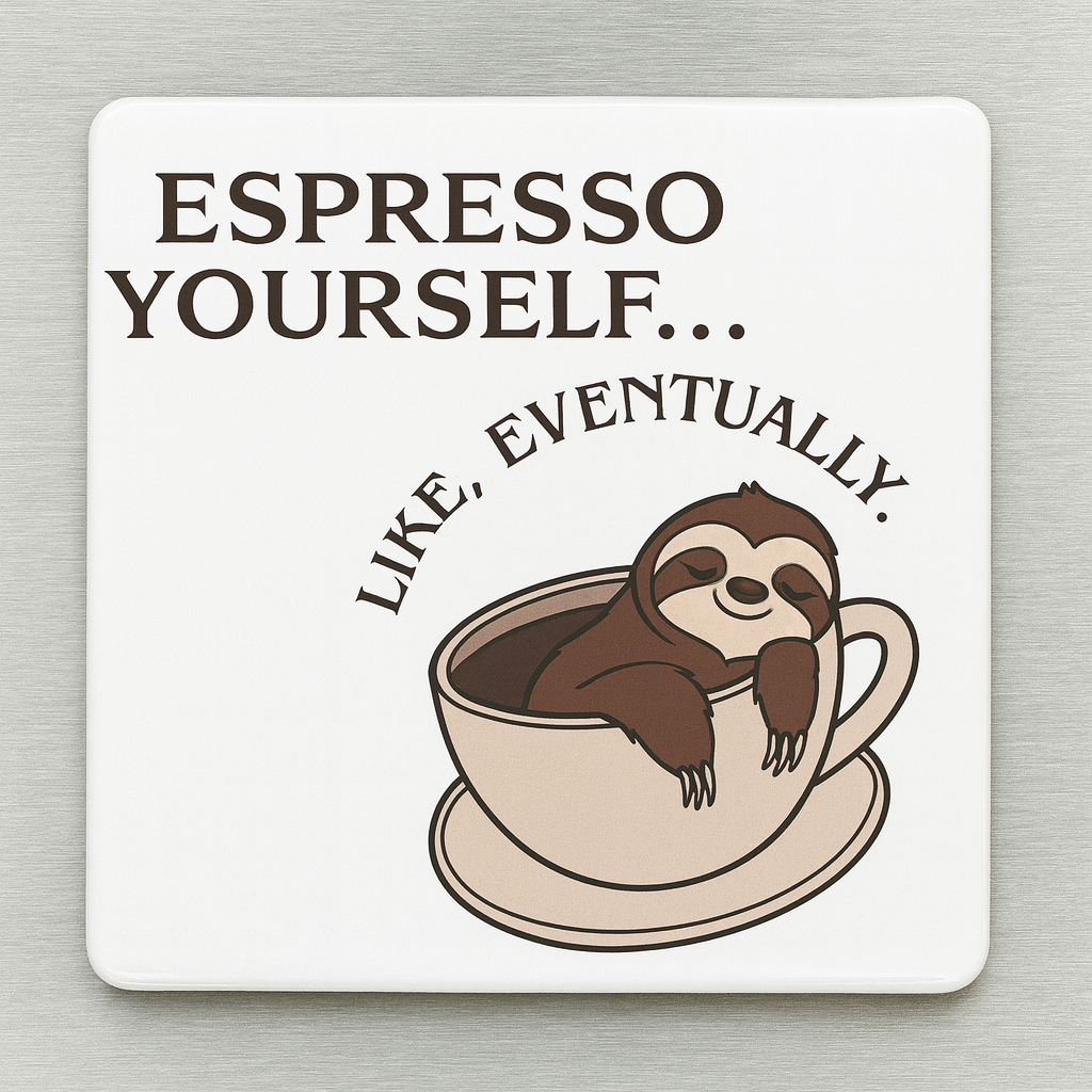 “Espresso Yourself” Magnet