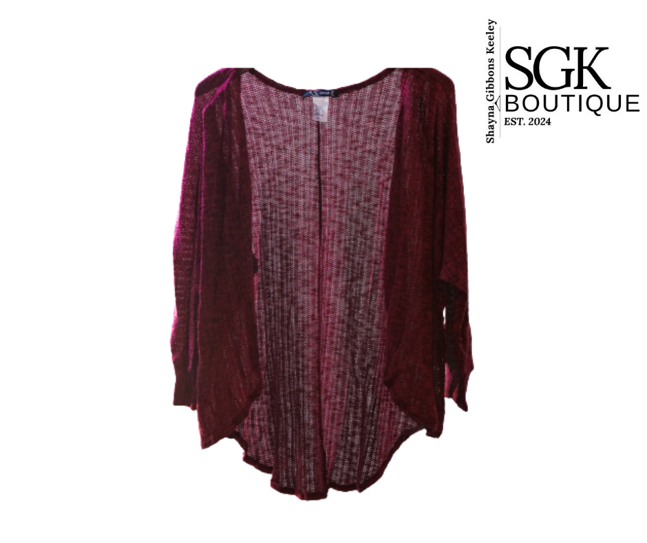 Open Weave Shrug