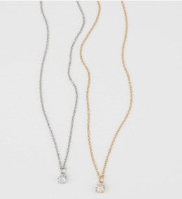 STONE PENDANT NECKLACE