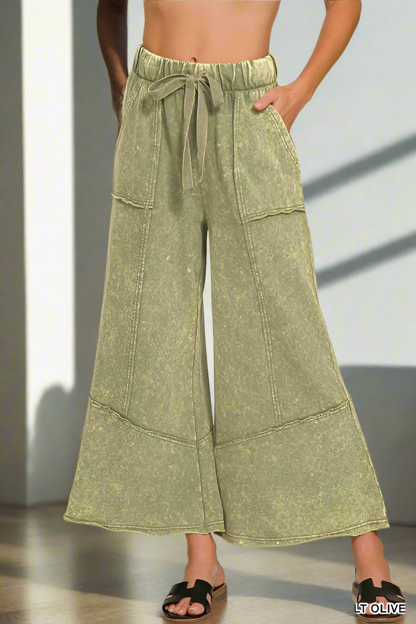 EXPOSED HEM CROP