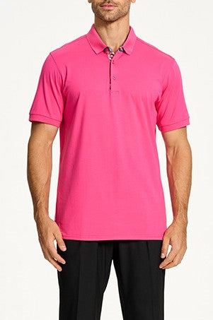 FINAL SALE: Contrasting Collar Polo Shirts
