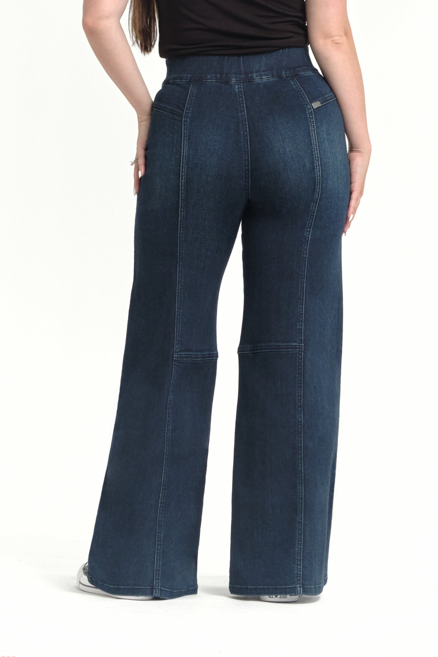 PETITE PULL-ON WIDE LEG