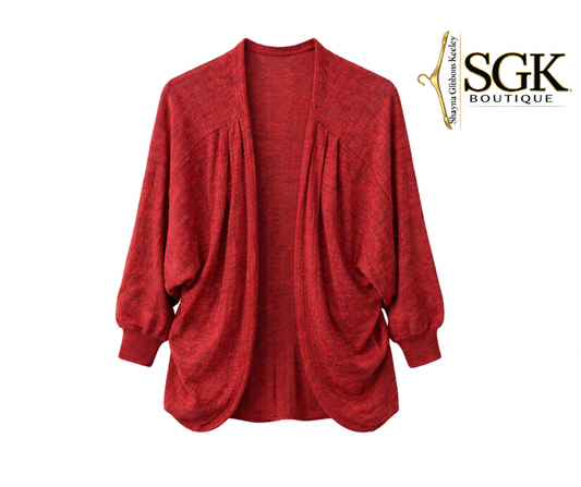 Final Sale|Open Weave Shrug