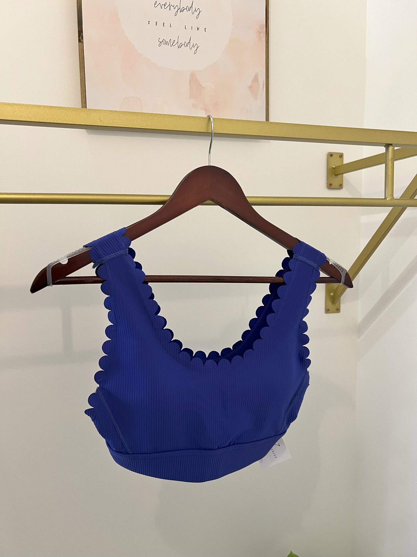 SCALLOP SPORTS BRA