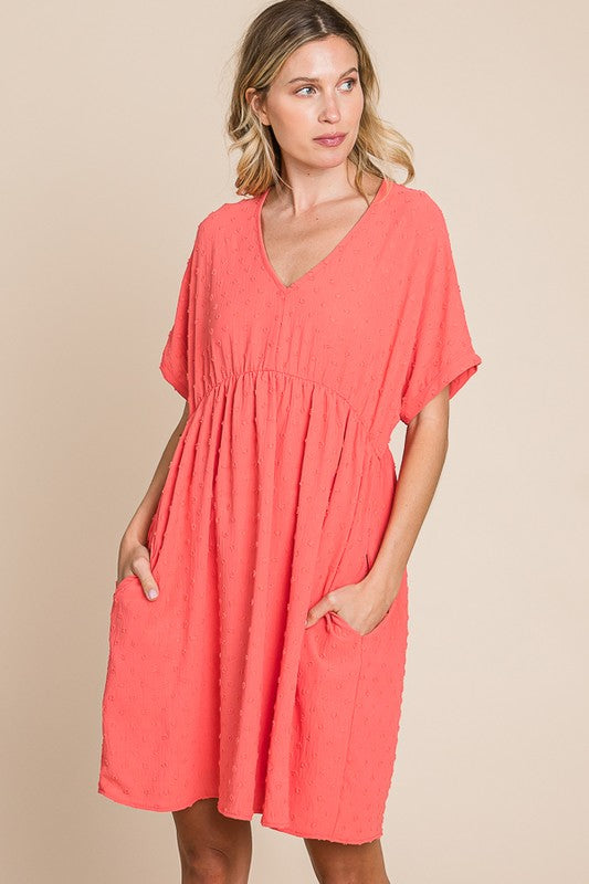 FINAL SALE: SWISS DOT DRESS
