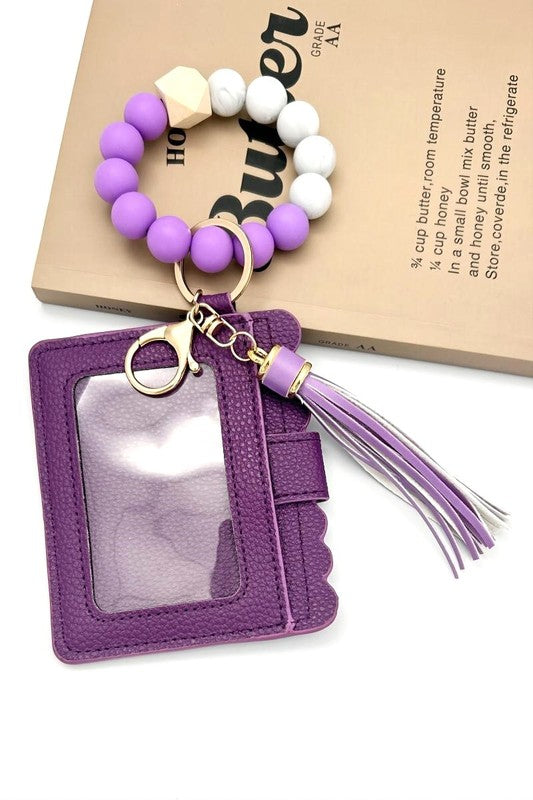FINAL SALE: BEADED WALLET
