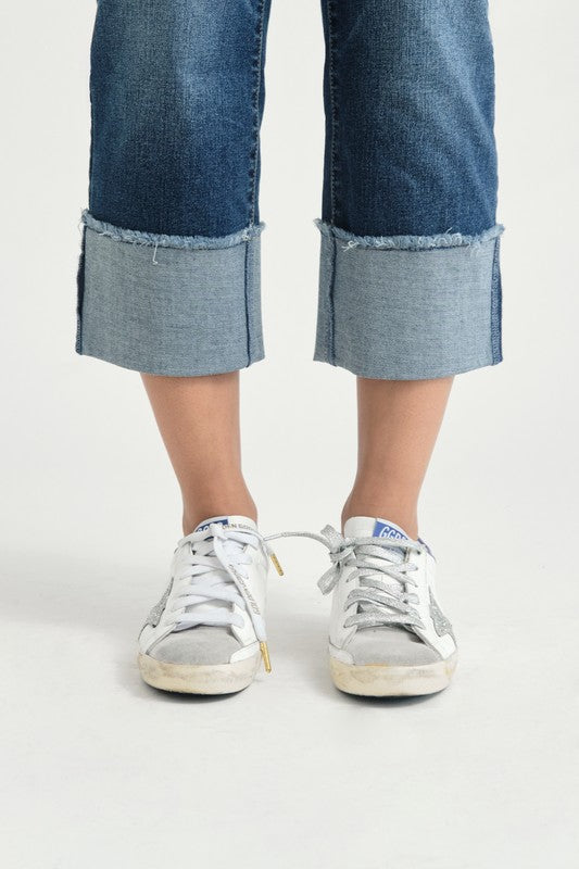 CUFFED DENIM