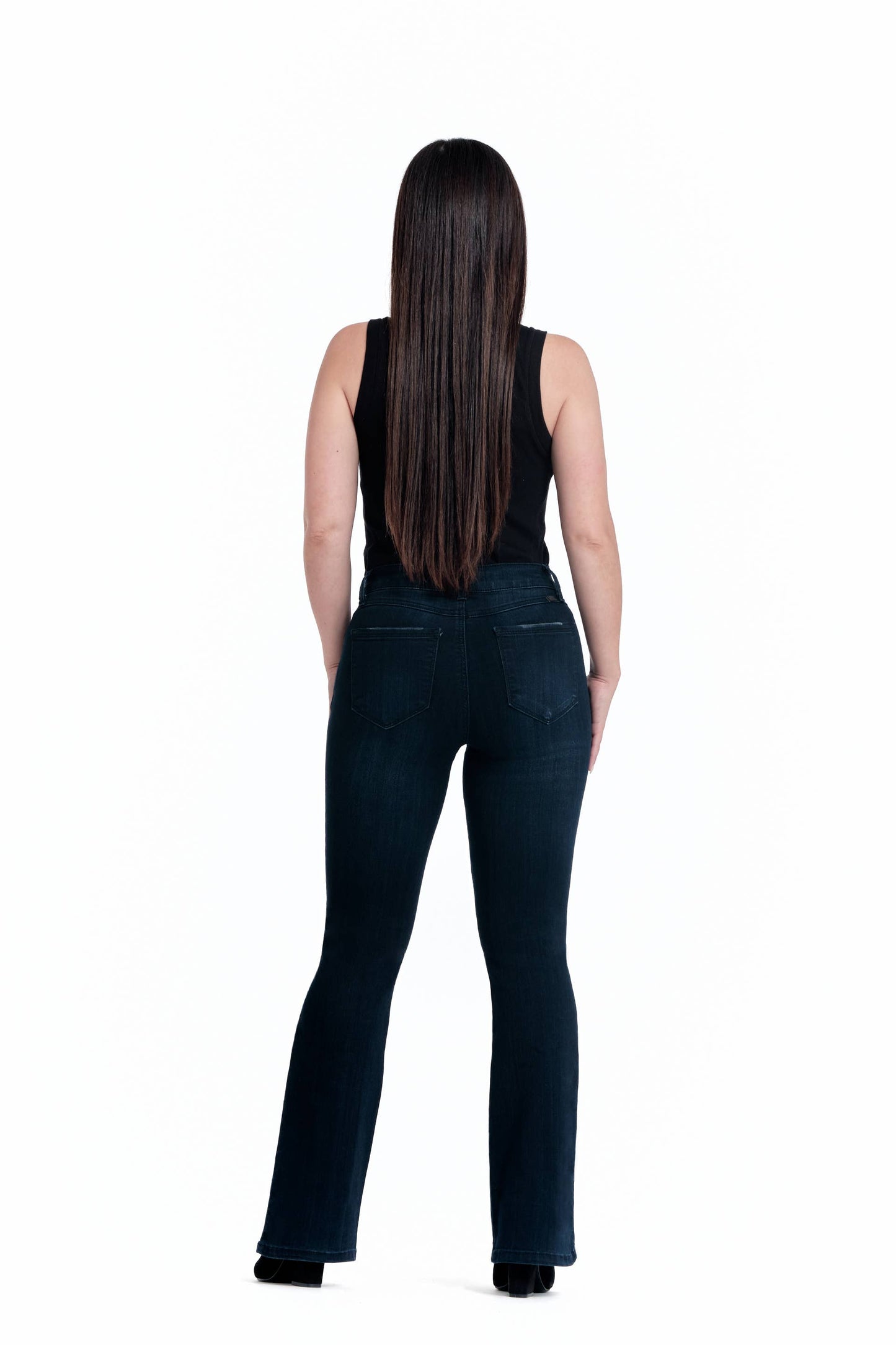 Sade Mid-Rise Slim Boot Jean (PETITE)