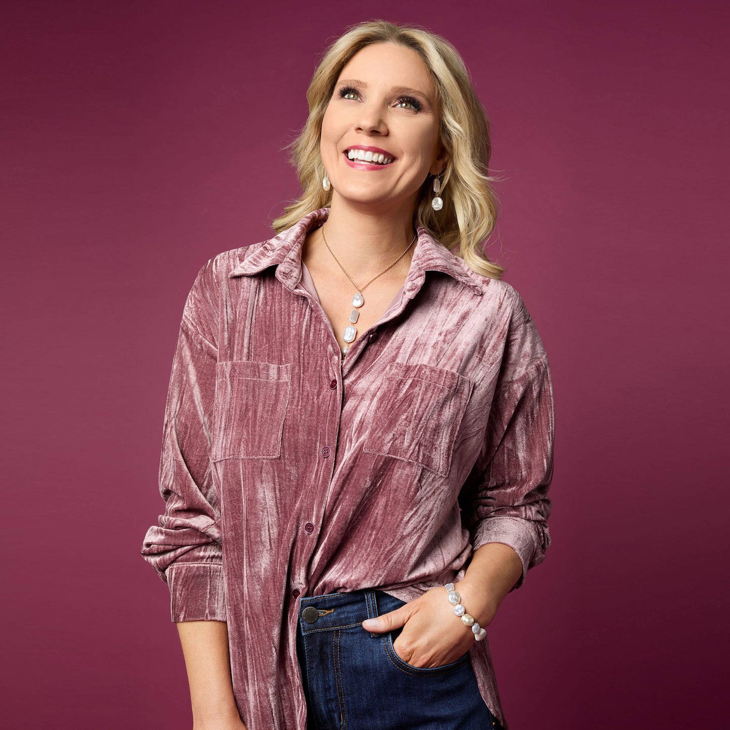 Shirley Pearl Long Necklace