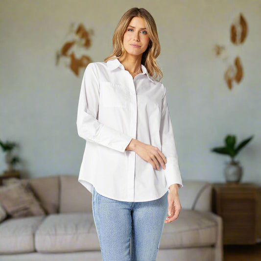 FINAL SALE: BOYFRIEND POPLIN