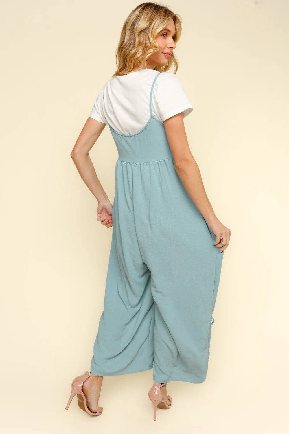 BUTTON JUMPSUIT