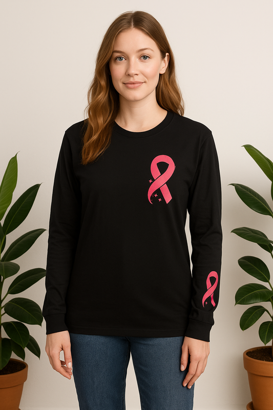 Feather Ribbon Long Sleeve