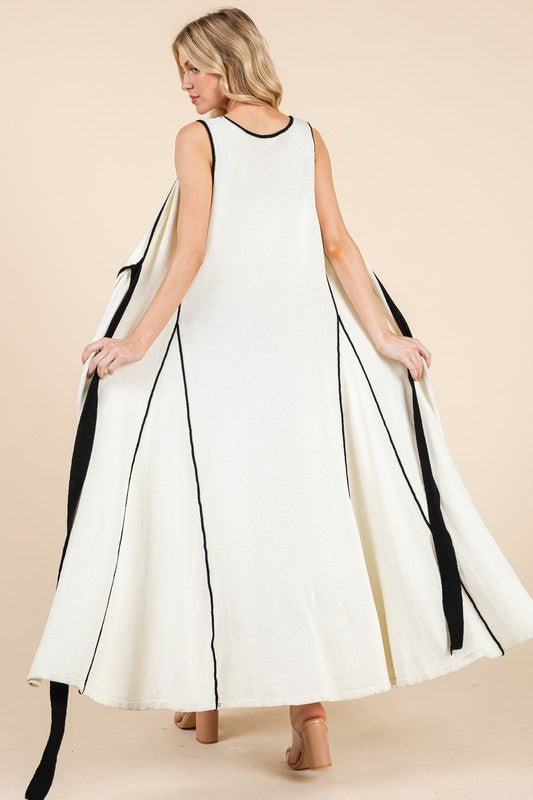 Maxi Front Tie Vest