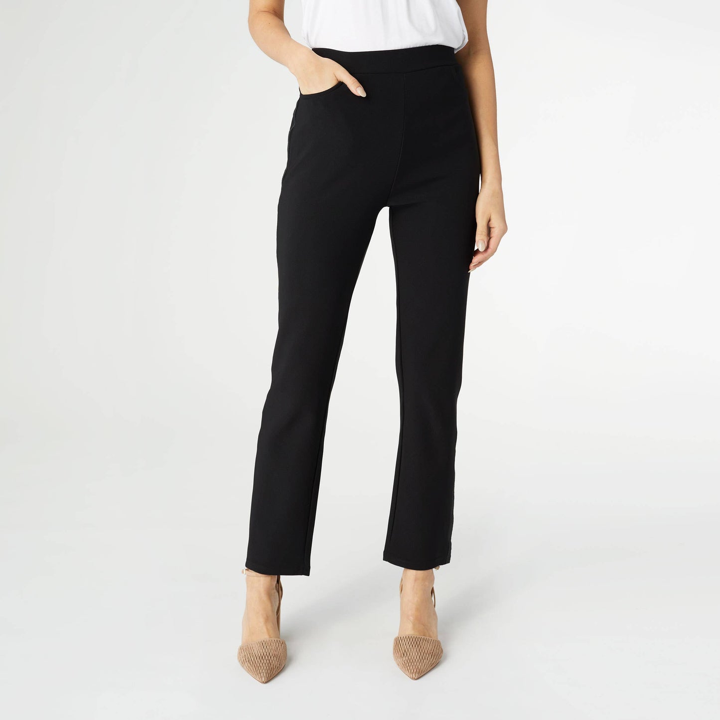 FINAL SALE: Georgie Tuxedo Side Stripe Bottom