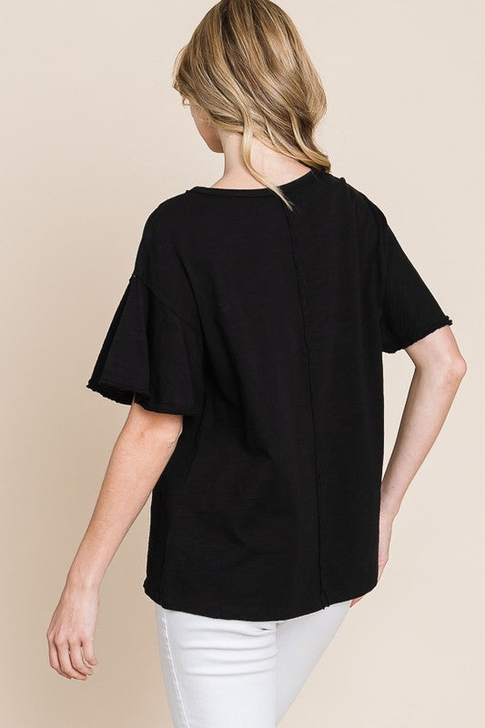 Final Sale: Bell Sleeve Tee