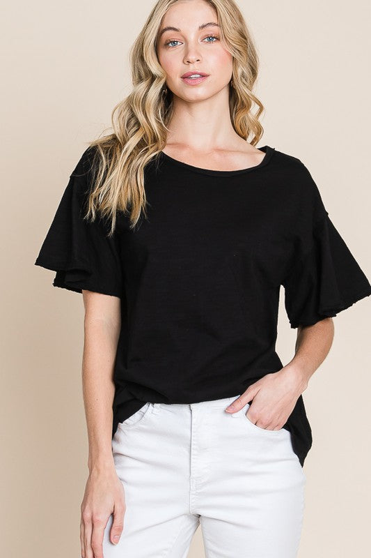 Final Sale: Bell Sleeve Tee