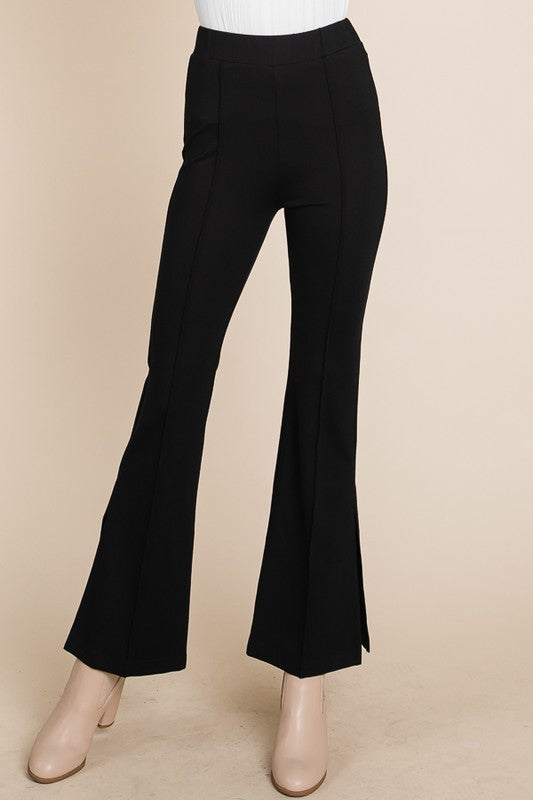 Split Flare Pants