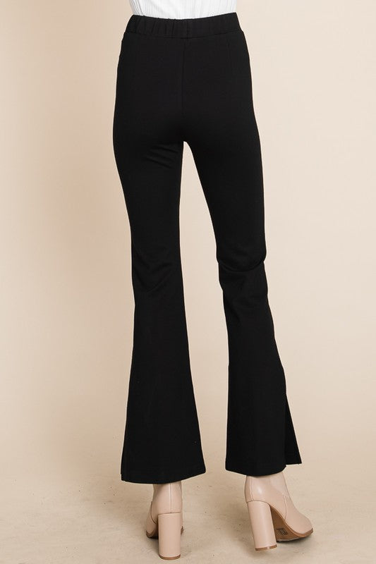 Split Flare Pants