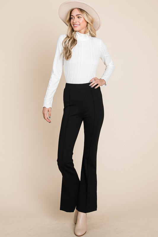 Split Flare Pants