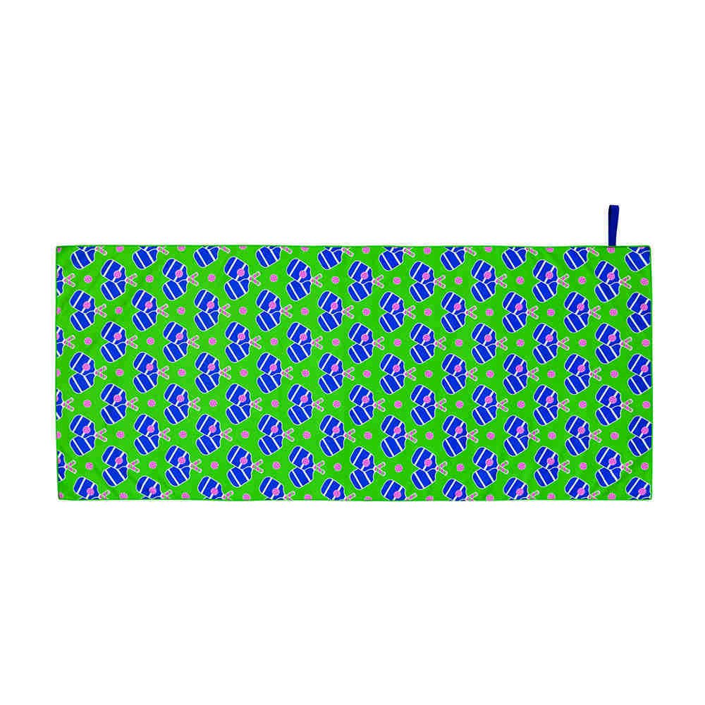 FINAL SALE: PICKLEBALL FUN Reversible Beach Towel