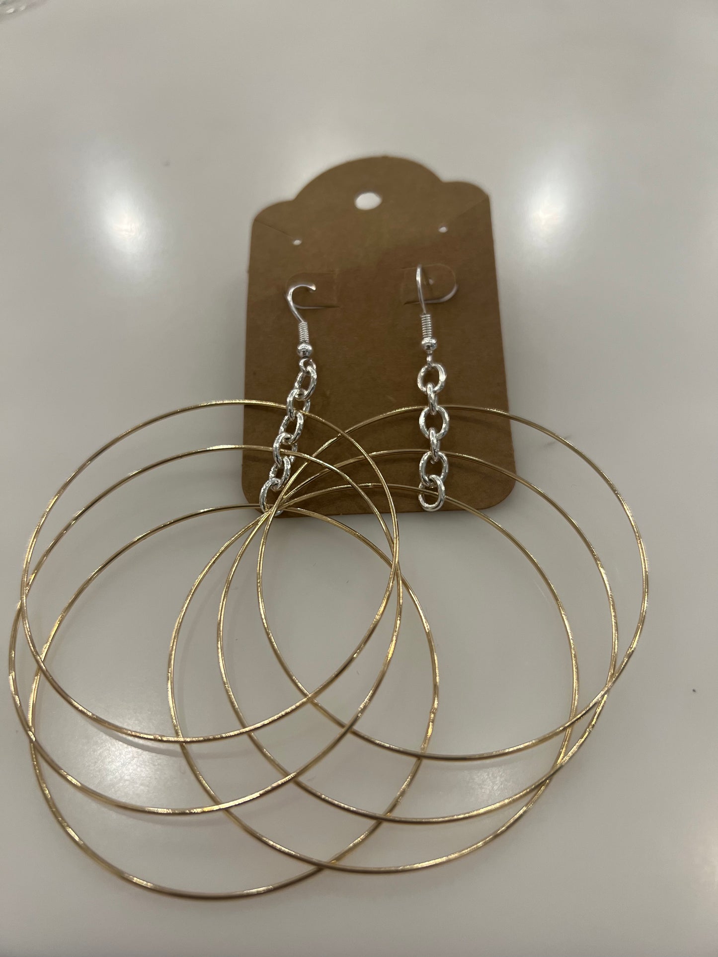 TRIPLE DROP HOOPS