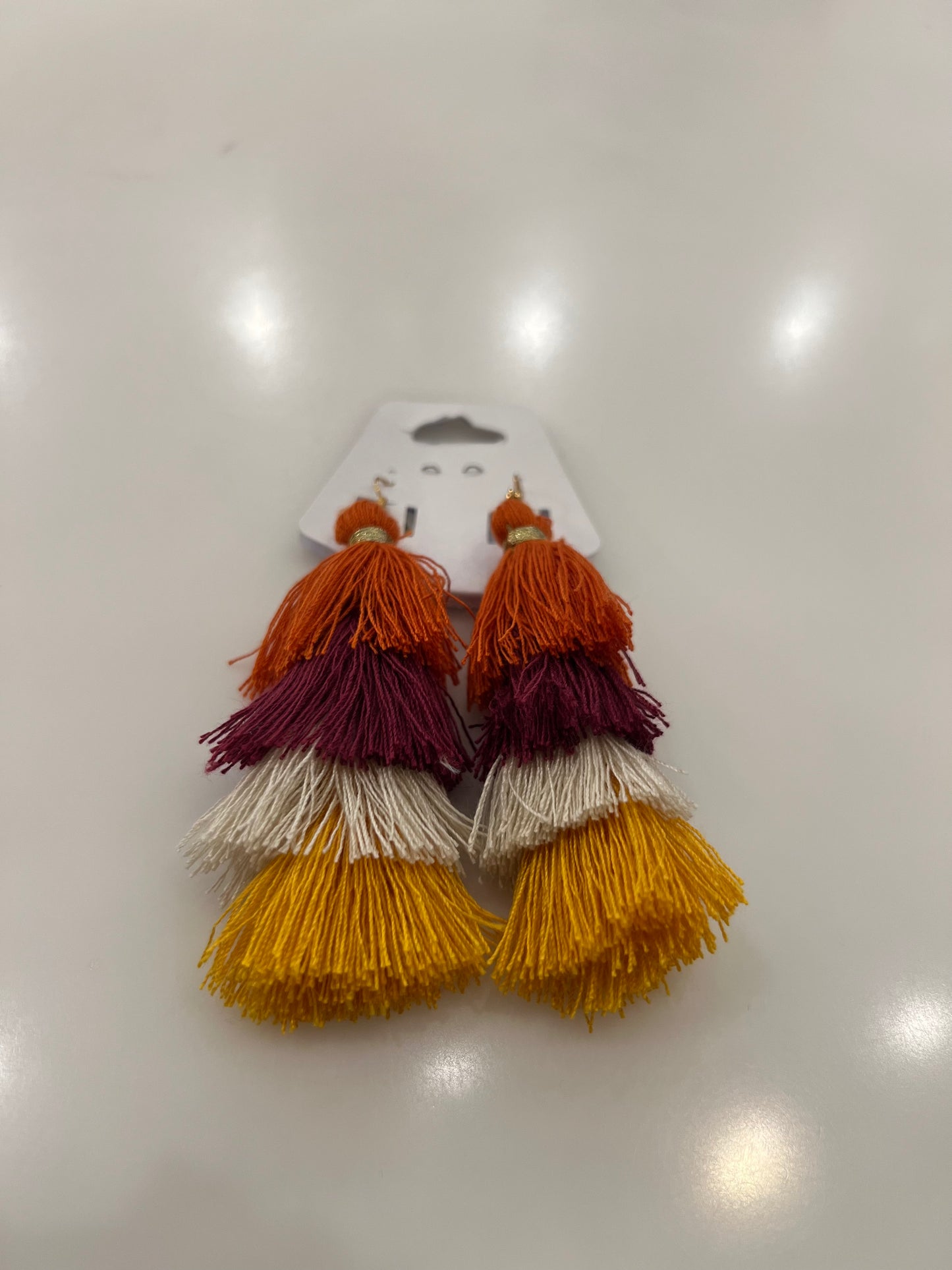 FINAL SALE: COLOR FRINGE EARRING