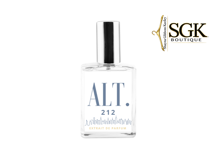 Perfume bottle labeled &