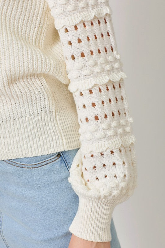 TEXTURED SWEATER