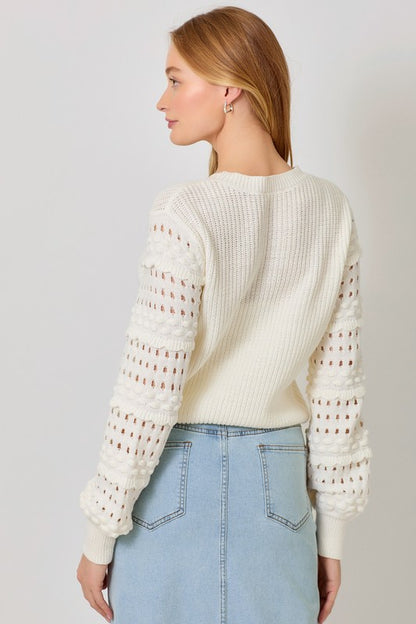 TEXTURED SWEATER