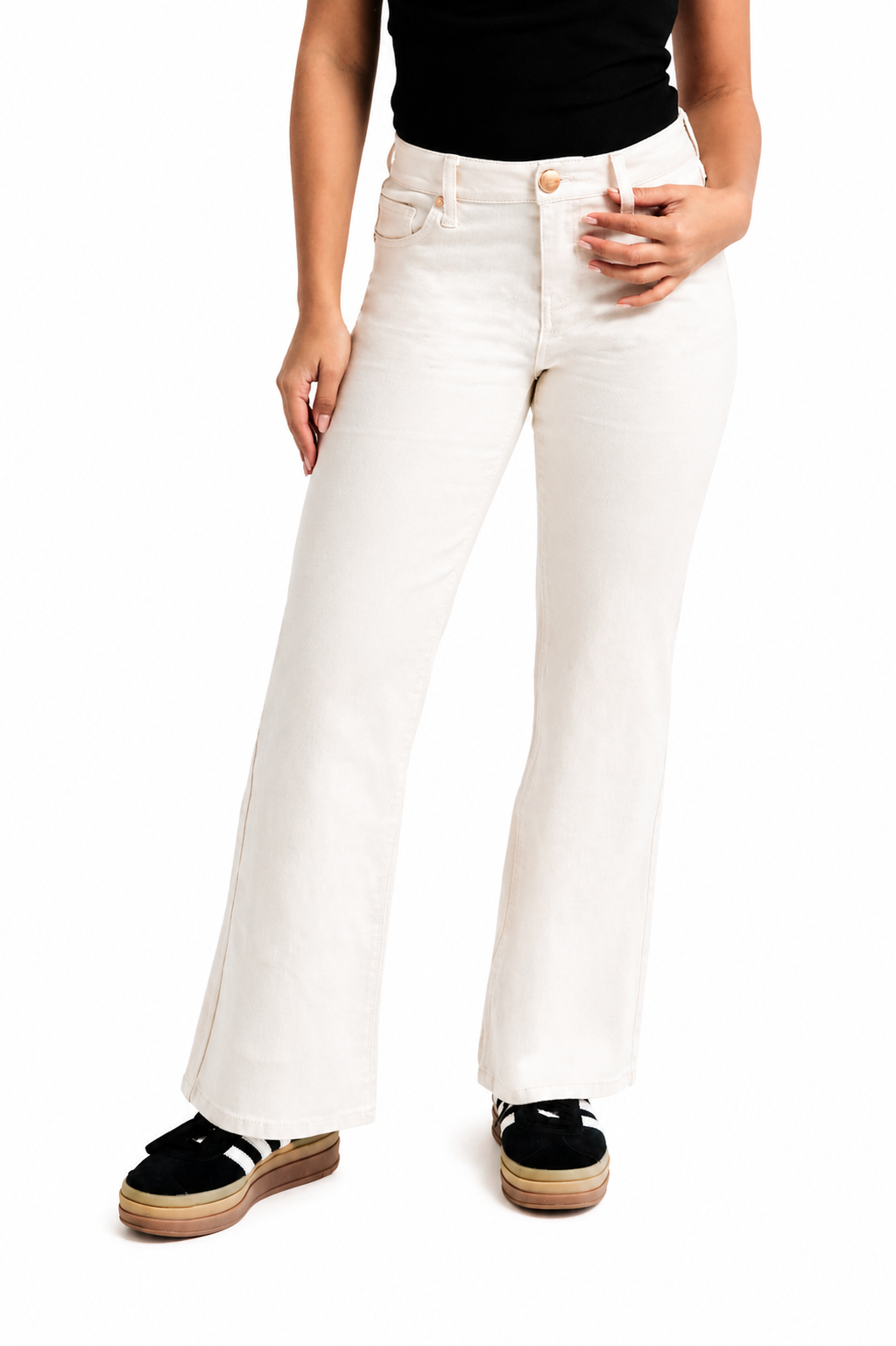 Petite Slim Boot | Smoke Denim