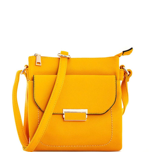 FRONT POCKET CROSSBODY BAG