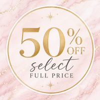 50% Off Full Price Styles
