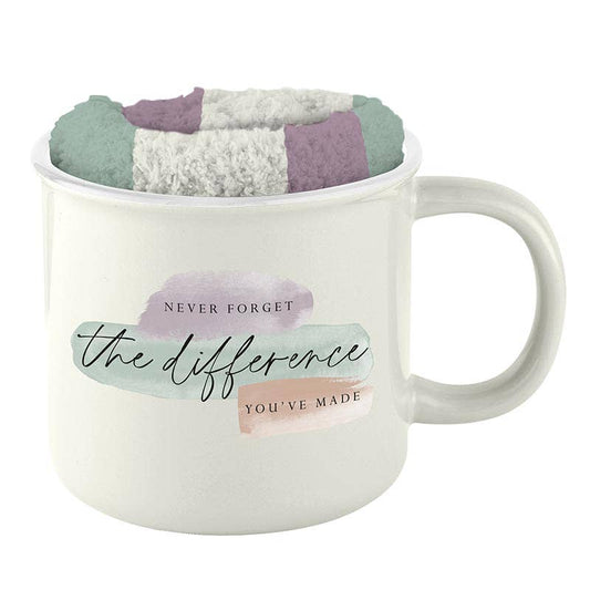 Never Forget- Mug & Sock Gift Set