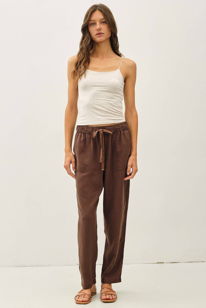 Tencel | Elastic Pants