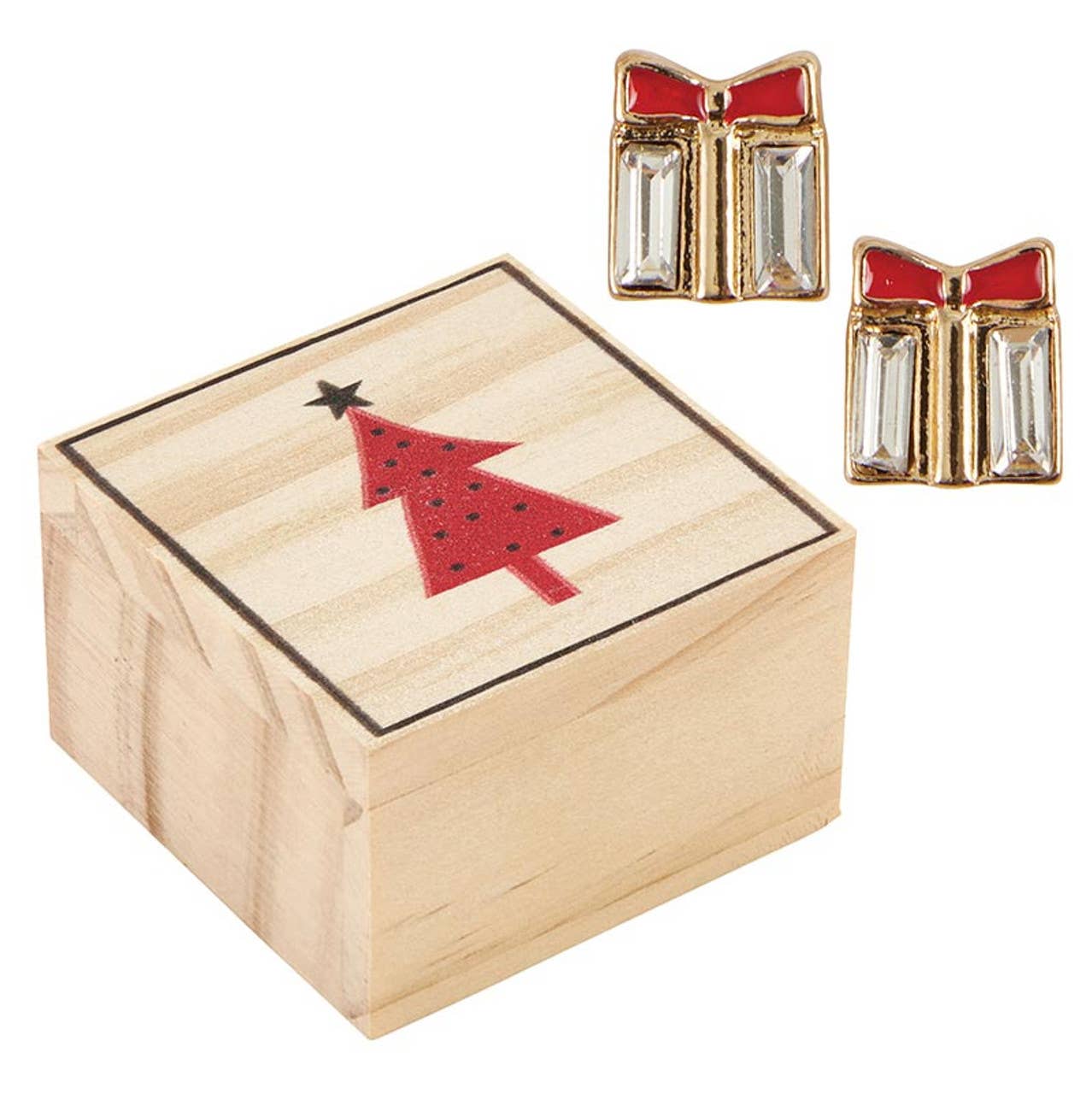 Treasure Box Earrings - 'Tis the Season