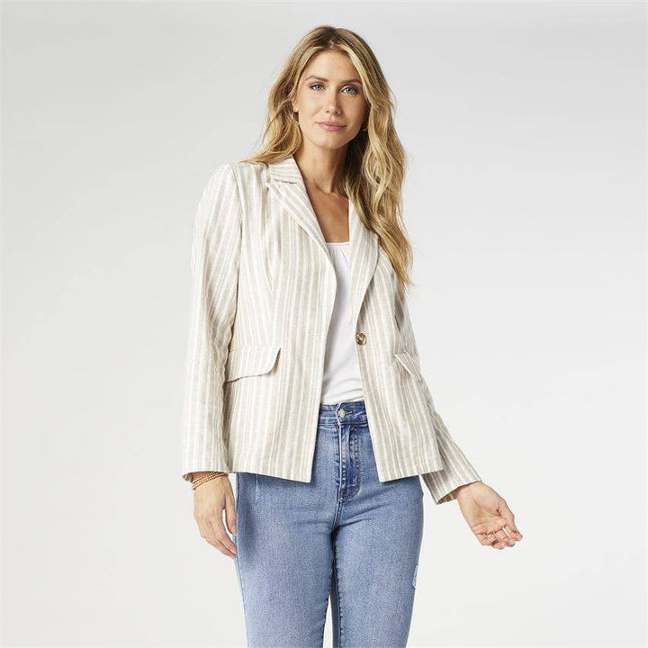 Final Sale|Sydney Striped Blazer